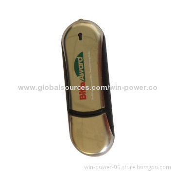 Metal Memory Sticks, 64MB-64GB Full Capacity, CE/FCC/RoHS Mark, Upload Data Free Within 100MB